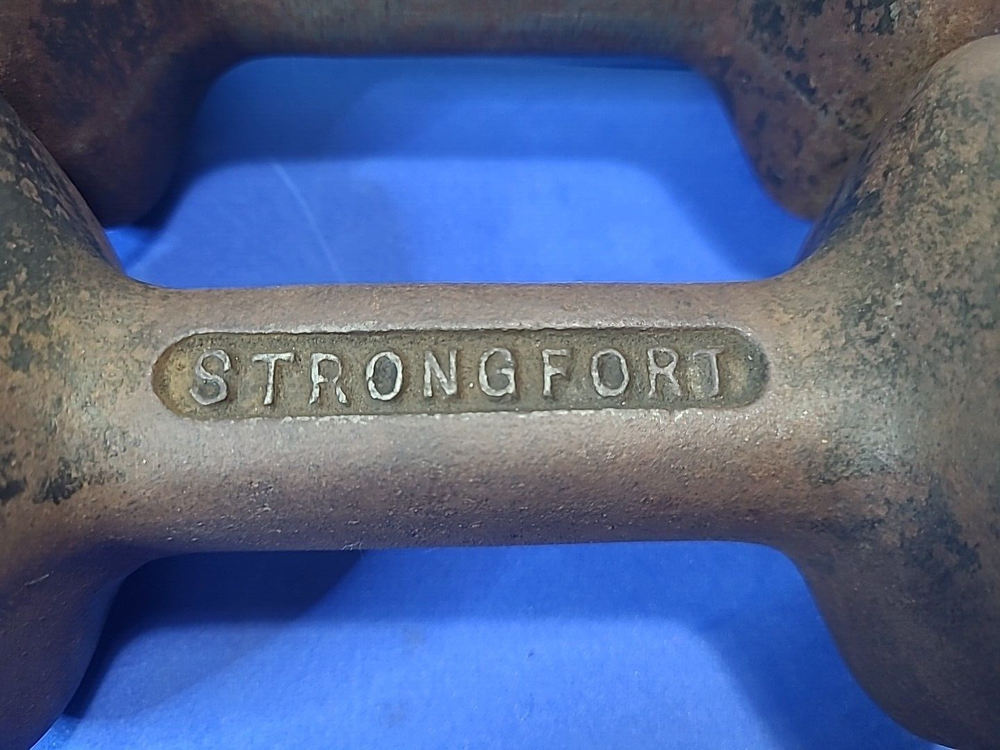 Strongfort Square Loadable Fillable Dumbbells
