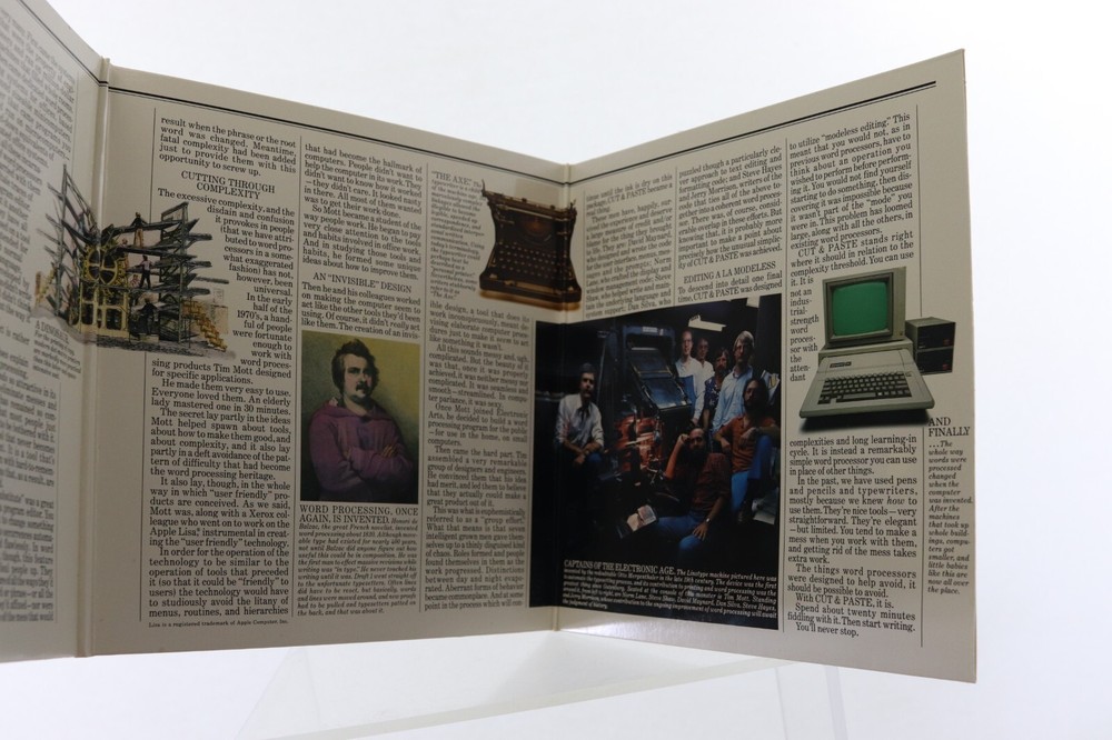 Cut & Paste Apple II Electronic Arts 1983