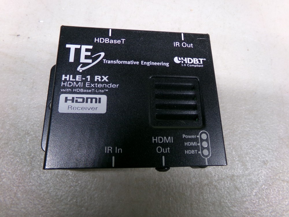 TE TRANSFORMATIVE ENGINEERING HLE-1 RX HDMI EXTENDER