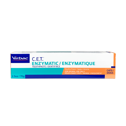 CET Enzymatic Toothpaste, Poultry Flavor, 2.5 oz SILVER