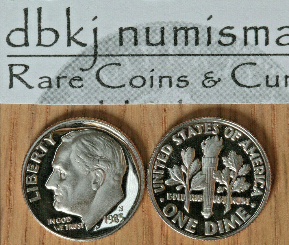1985 S Proof Roosevelt Dime