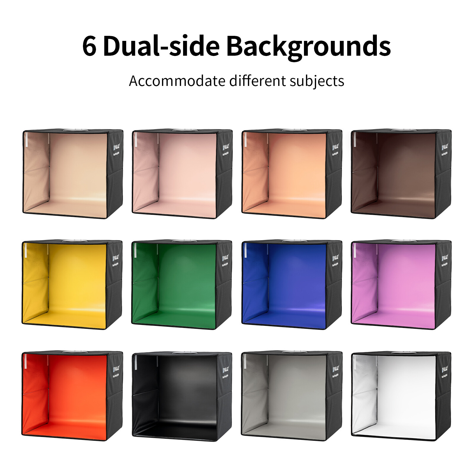 Portable LED Photo Light Box Tent Cube Room Studio 96 LED Photography Backdrop