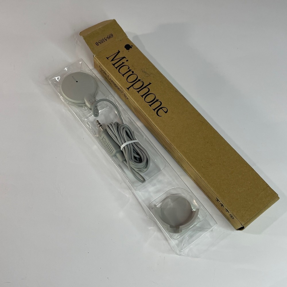 Apple Computer Microphone 699-5103-B Vintage 1991 - UNTESTED