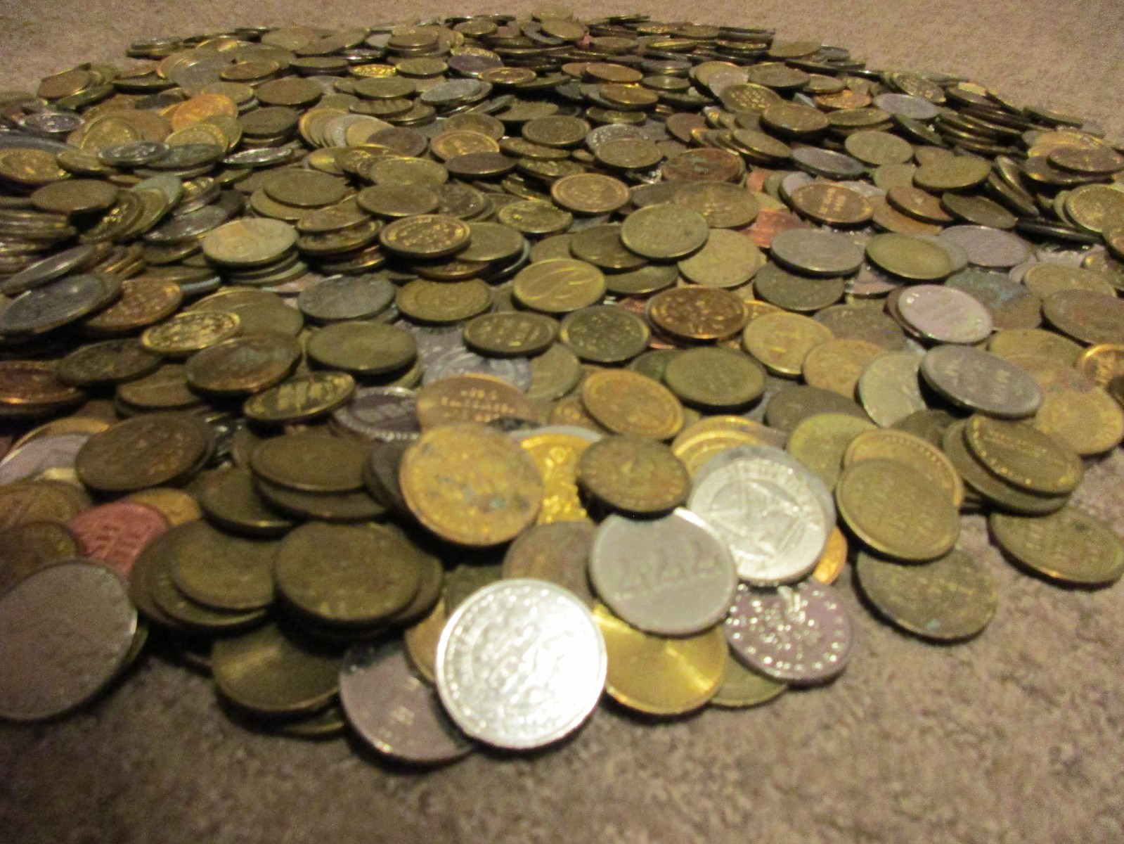 5lb Pounds Tokens Exonumia Amusement Bulk Lot