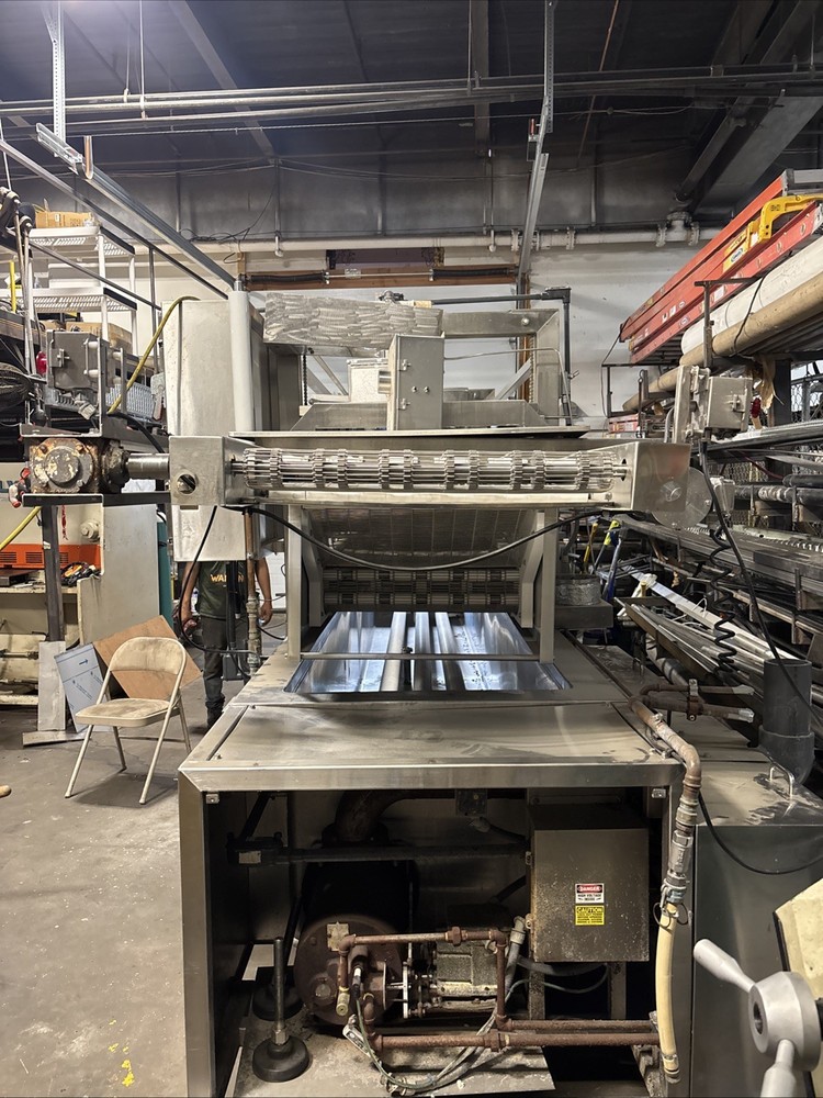 Kettle Cooking Machine Three Stacks Conveyor