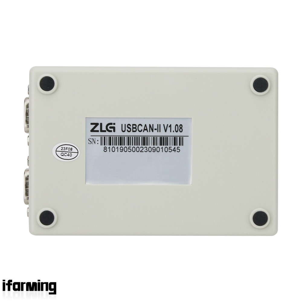 ZLG USBCAN-II USB to CAN Adapter CAN Bus Analyzer Debugger w/ 2CH CAN for Linux