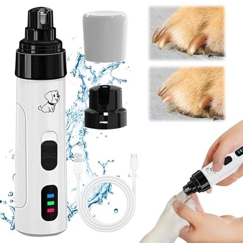 Upgraded Silent Groom Pro Nail Grinder Heusom Silent Grind Pro for Dogs Nail NEW