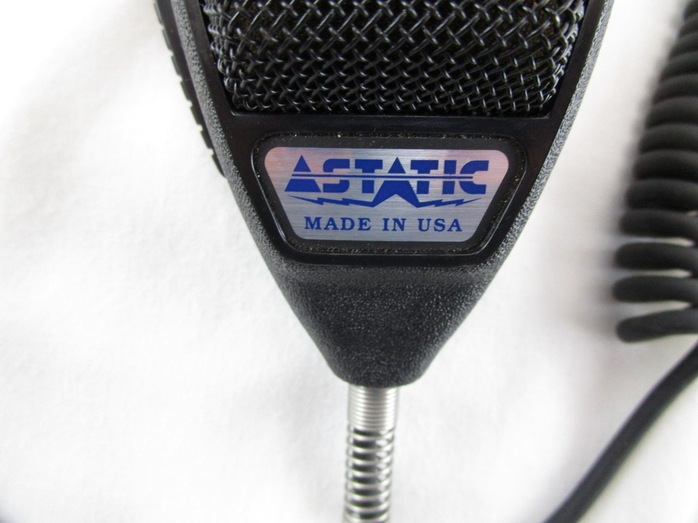 Astatic 636-L CB/Ham Microphone 4 Pin UnTested