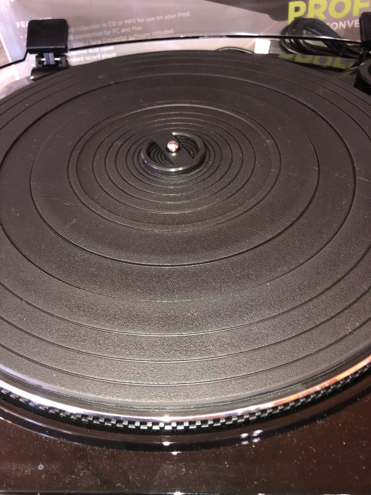 EZ ION Audio PROFILE LP Vinyl Conversion Turntable Convert CD Digital MP3 iPod
