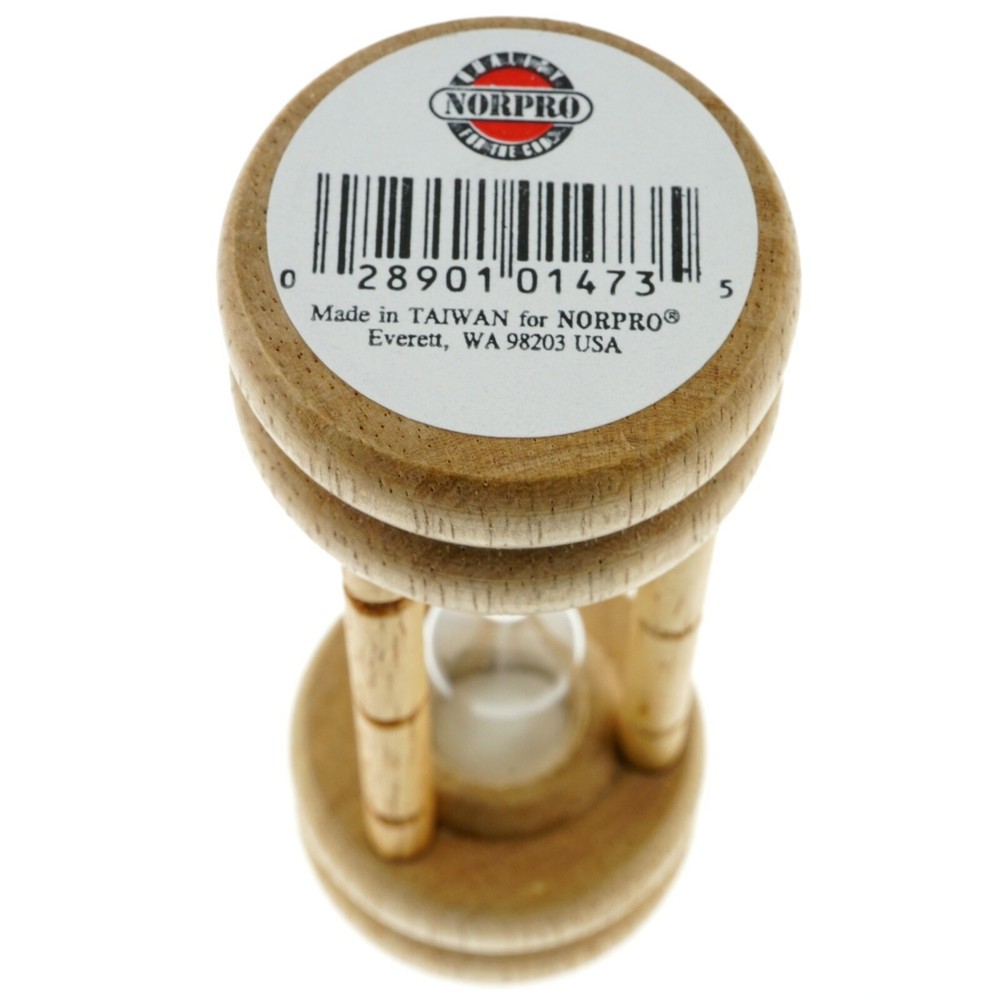 Norpro 1473 Wooden 3 Minute Egg Sand Timer