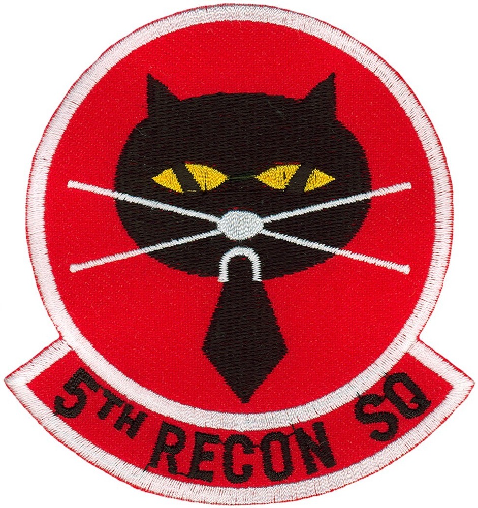 USAF 5th RECONNAISSANCE SQUADRON PATCH