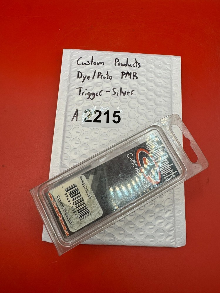 Custom Products Dye/Proto PMR Trigger-Silver