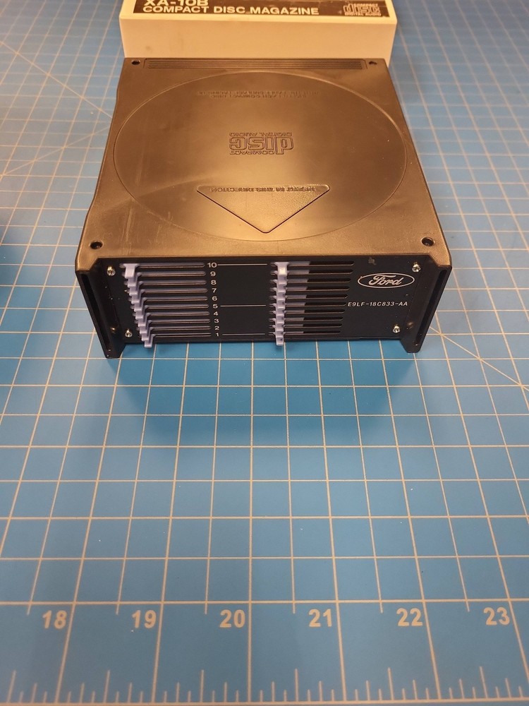 Ford E9LF-18C833-AA 10 Compact Disc CD Magazine Automatic Changer Player