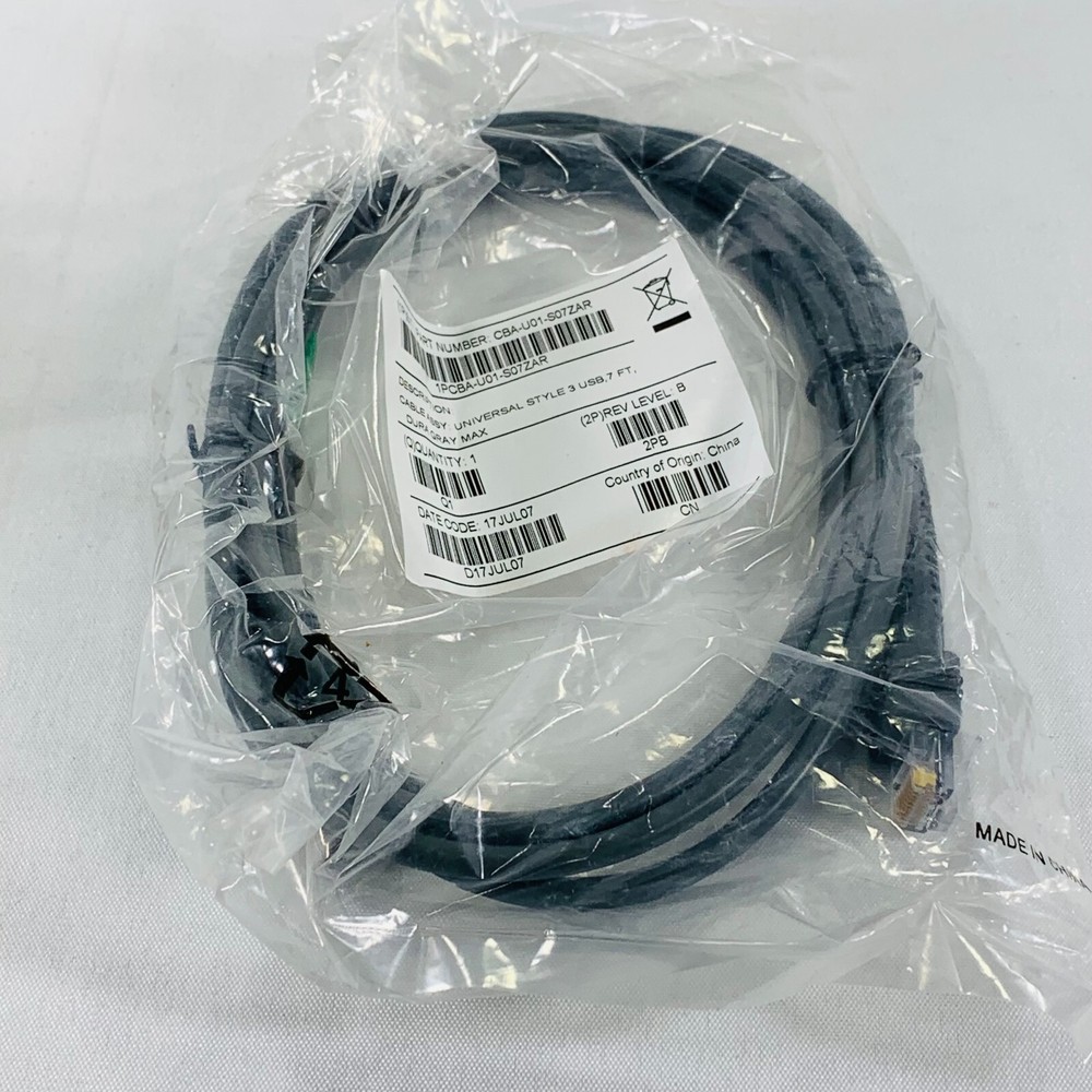 Symbol LS2208 Handheld Barcode Scanner W/Stand USB Cable