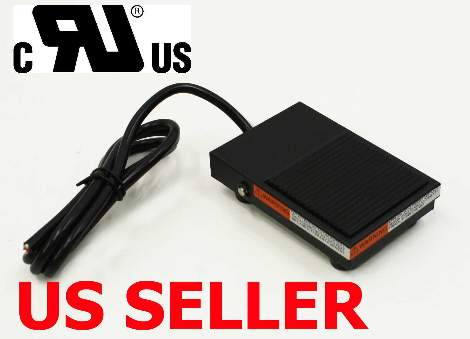 Metal Foot Switch Industrial Foot Pedal NON-SLIP Momentary Heavy Duty S2