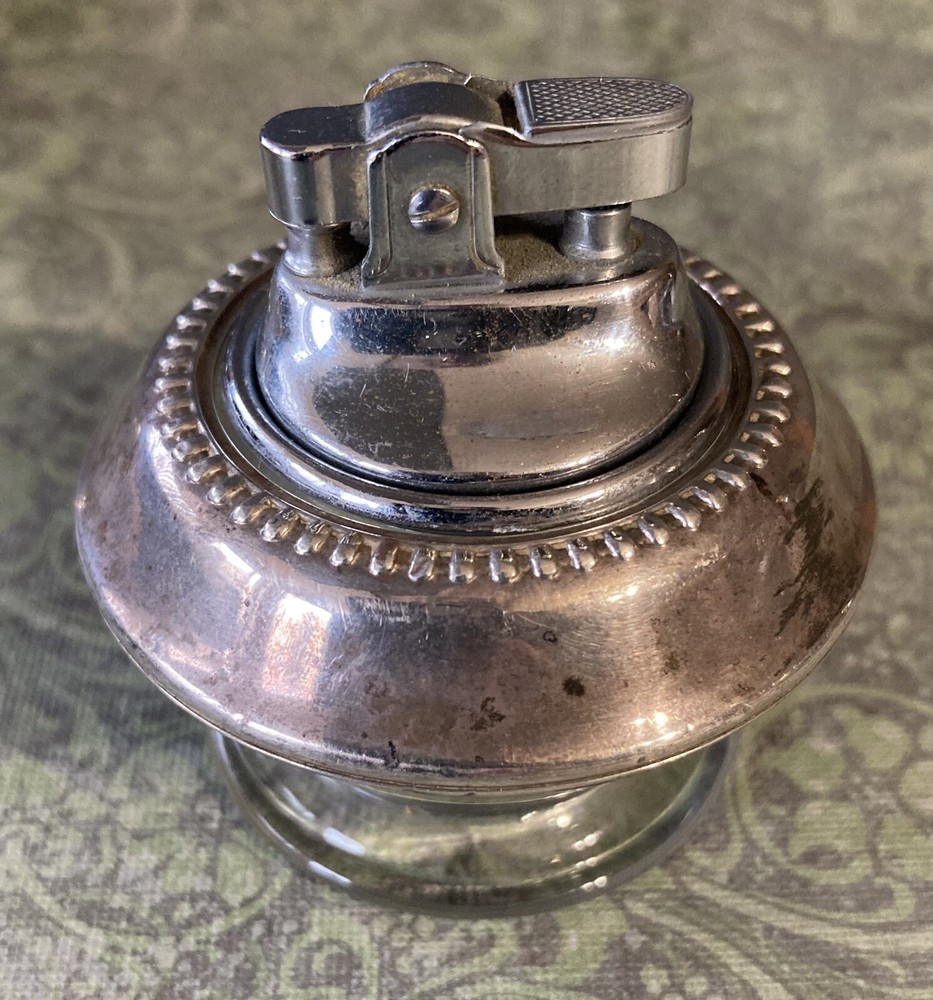 Wallace Sterling & Glass Lighter