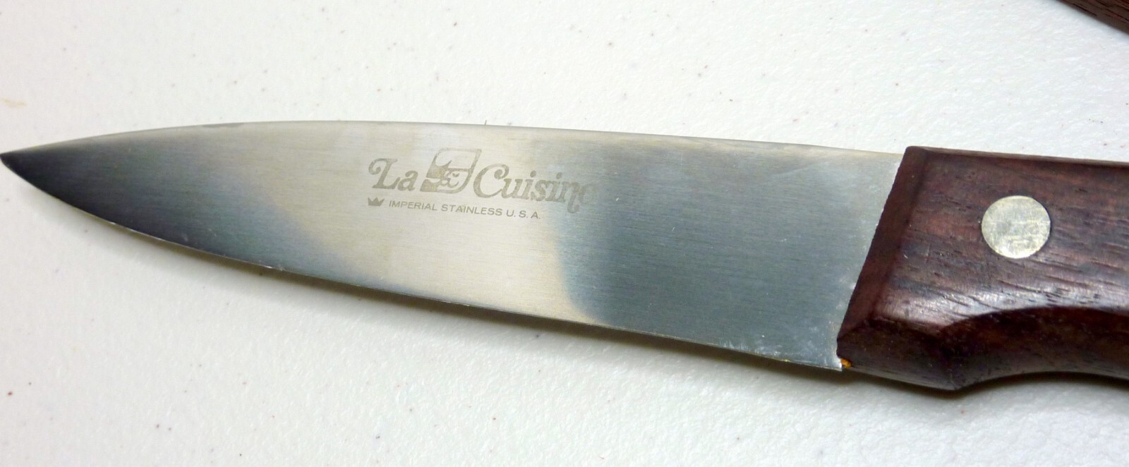 JA Henckels Pro, Cuisine, Wood Handles Japan Vtg. 4 High Quality Knives