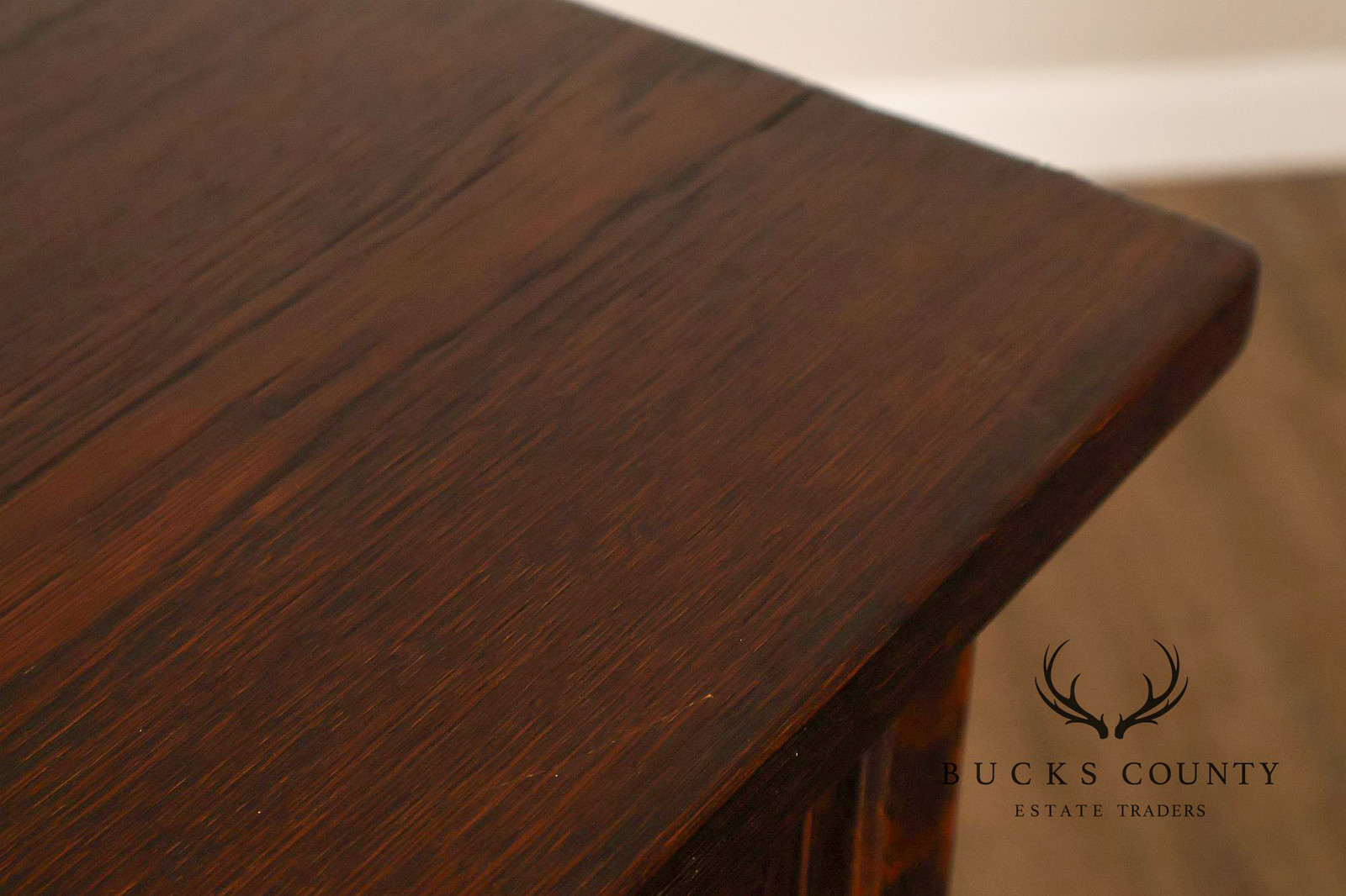 Harvey Ellis Style Mission Oak Bookcase Cabinet