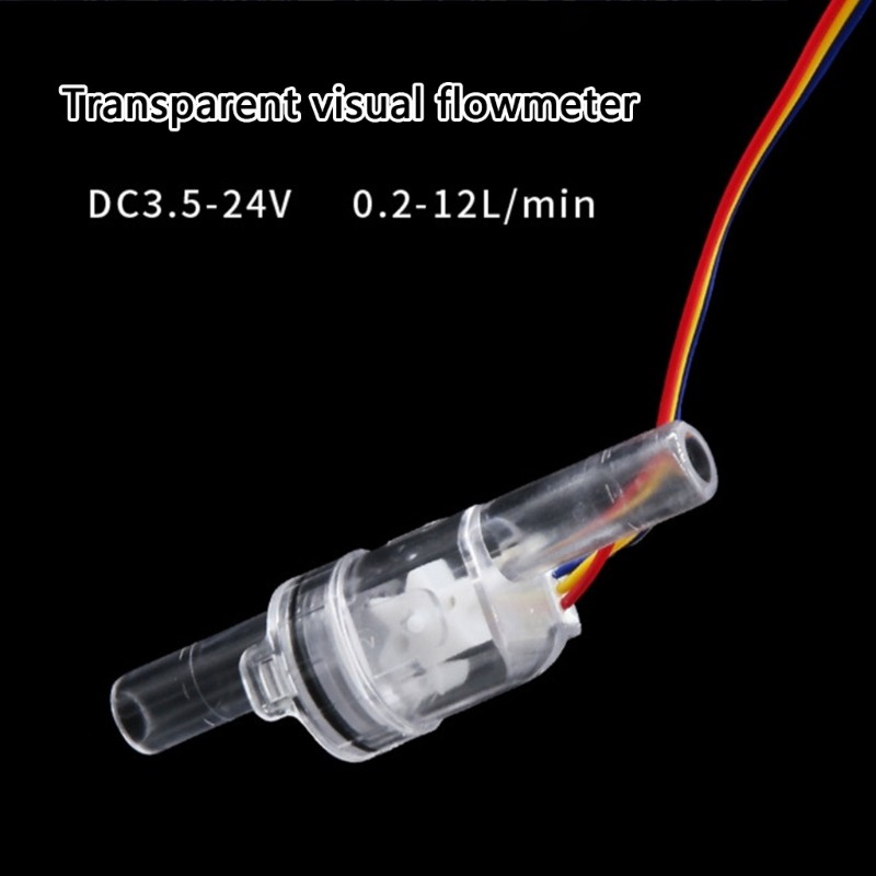 Small Size Hall Water Flows Meter Hall Sensoring for Efficient Space Utilization