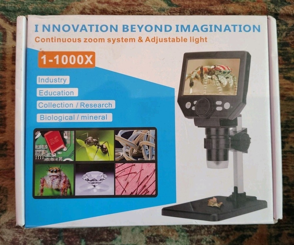 Digital Microscope - HD - High Definition - 4.3 Inch LCD Camera Piece Only