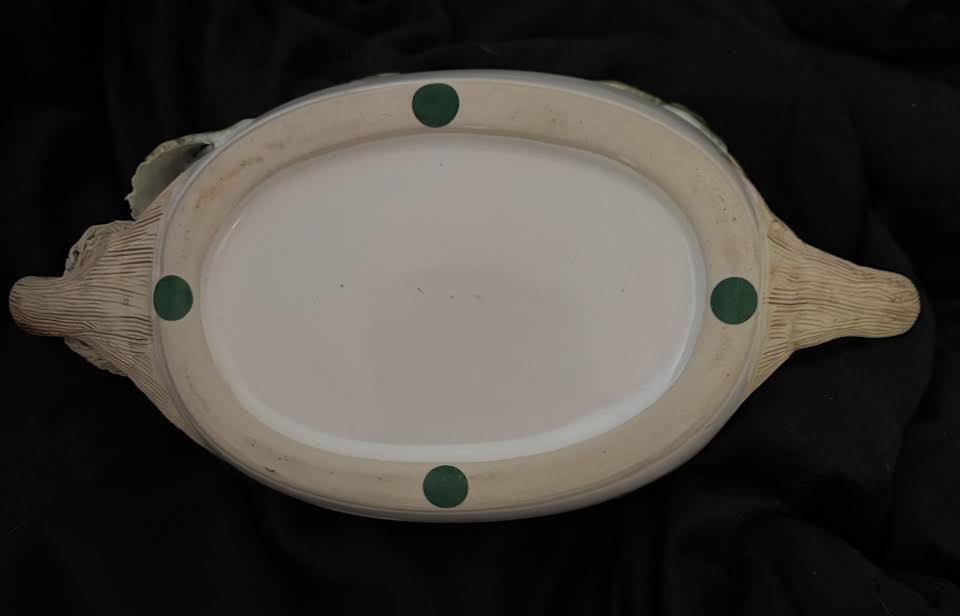 Ceramic Dish with Bird Nest and Eggs - Think Spring!