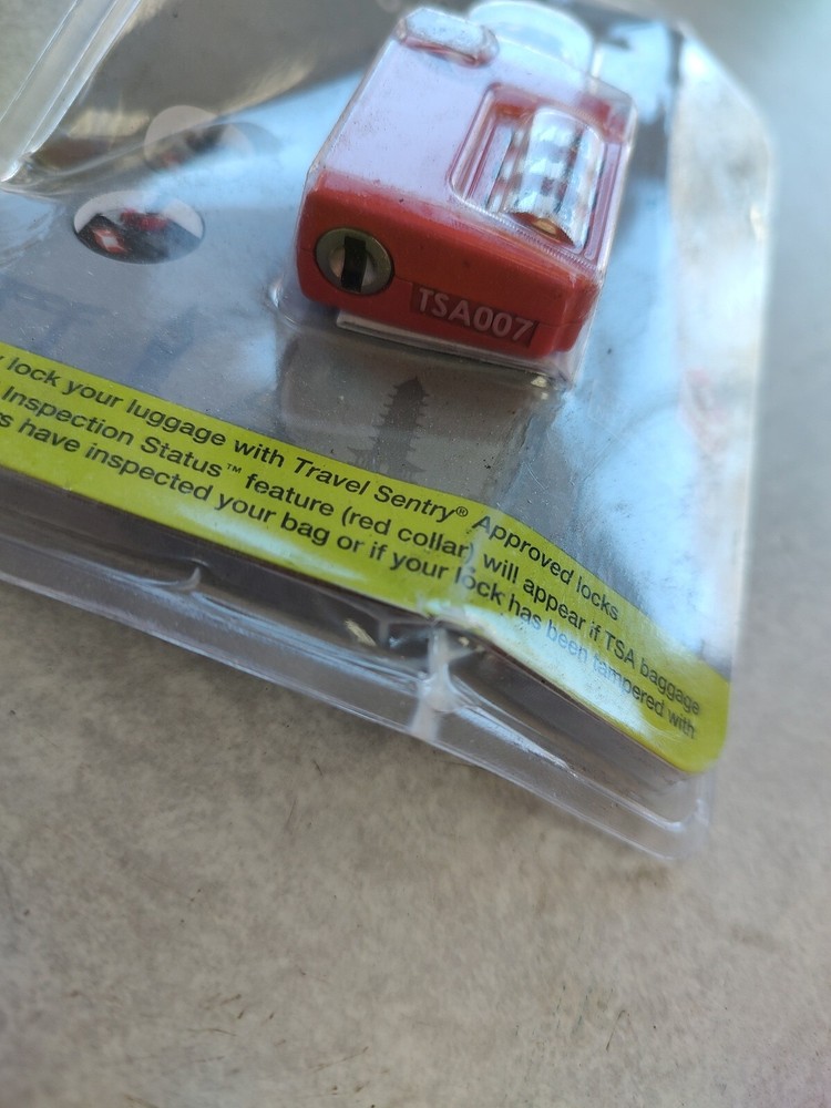 CVS TSA Inspection Status Combination Lock