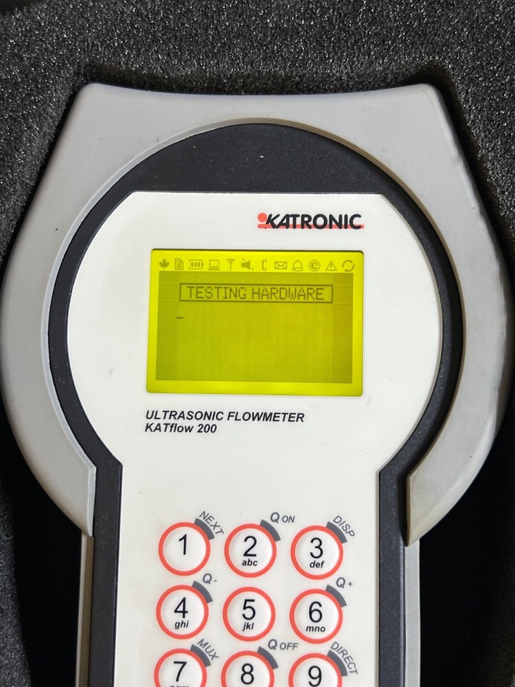 Katronic KATflow 200 Handheld Digital Ultrasonic Flow Meter