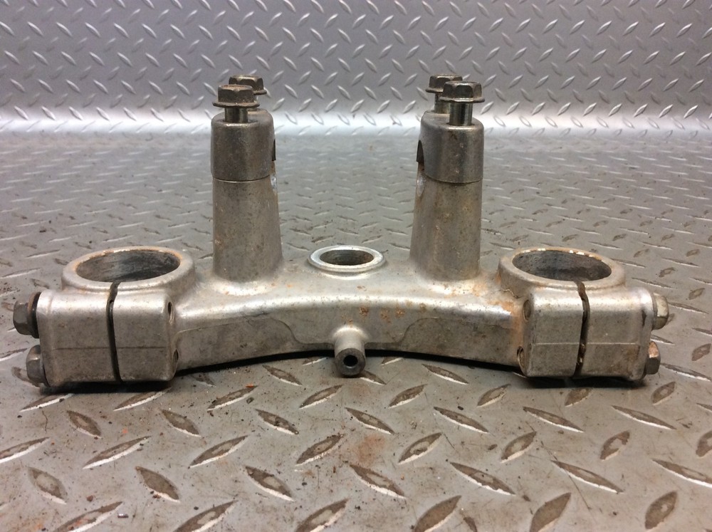 89-01 Suzuki RM80L RM80 Upper Lower Triple Tree Steering Stem Bracket Mount