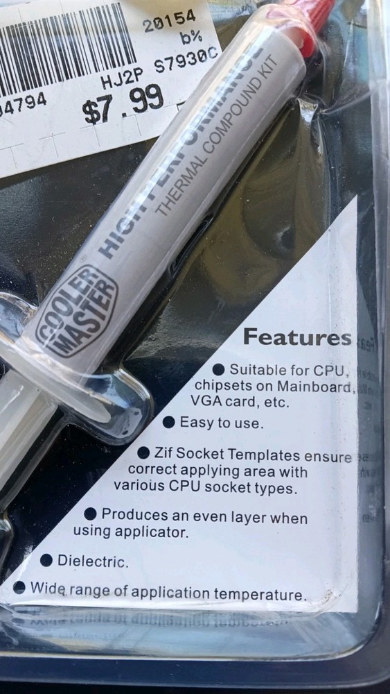 Cooler Master HTK-002-U1 High Performance Thermal Paste