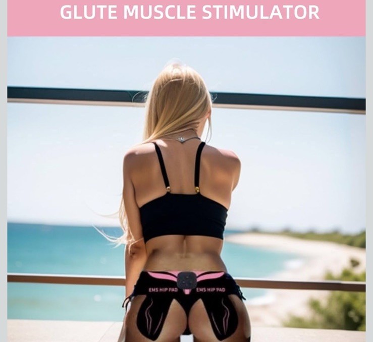 EMS Hip Glute Trainer for Butt, Toning