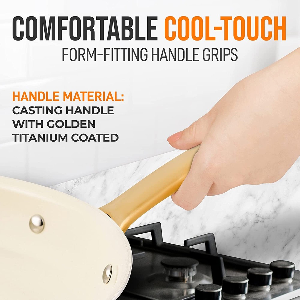 Nutrichef NCHG10 10"Frypan