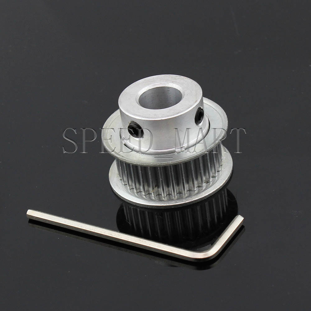3M Timing Pulley 32T 6mm Bore for Stepper Motor 3D Printer 11mm Width HTD