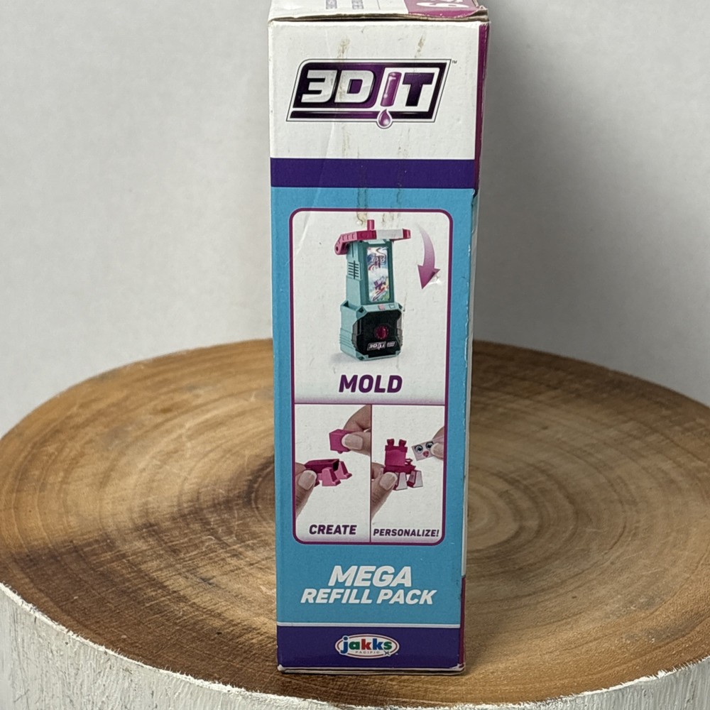 3D IT Animal Creator Molding Studio Machine Mega Refill Pack 9 Figures NIB