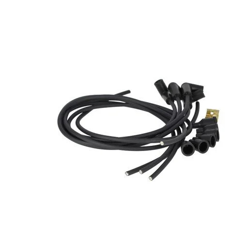 Spark Plug Wire Set - 4 Cylinder - Carbon Core - 90 Degree Boots
