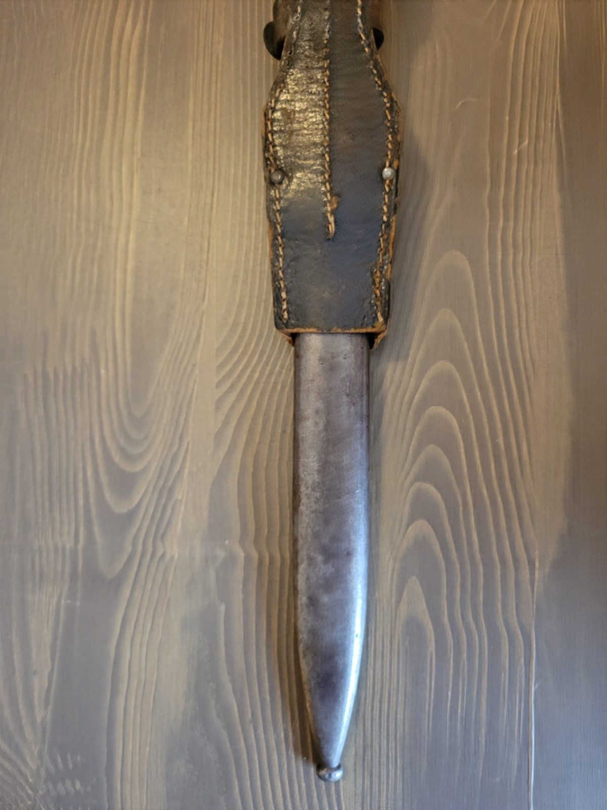 EXCELLENT! WWII German K98 Combat Bayonet w/Org Sheath & Frog!