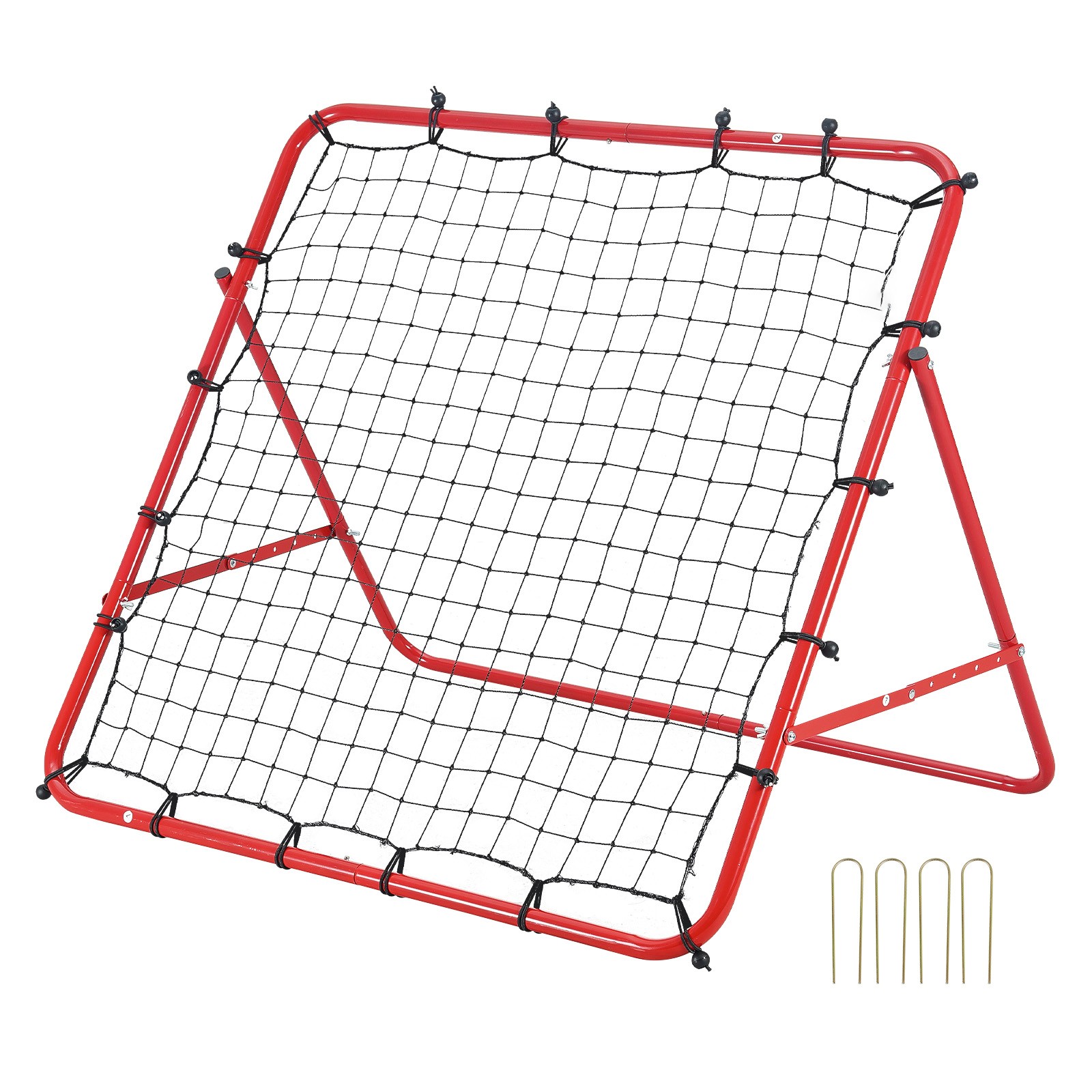 Uimoso 39"x39" Soccer Rebounder Net Portable Football Training Equipment