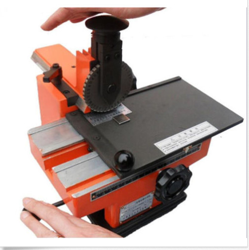 Semi-automatic sheet embosser metal stamping printer marking machine label 2.5mm