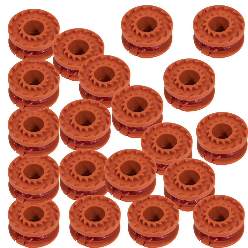20Pack For WA0010 Replacement Spool Line For Grass Trimmer Edger 10ft Cap Cover