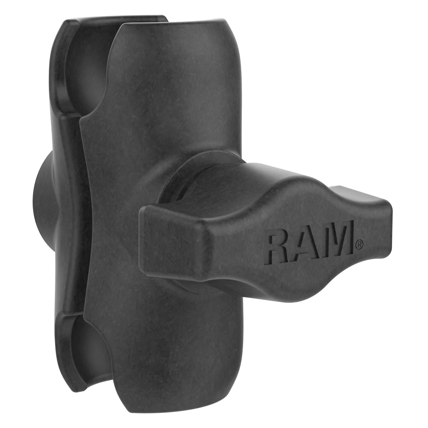 RAM Mount RAP-B-201U-A Composite Short Double Socket Arm for 1" Ball Base