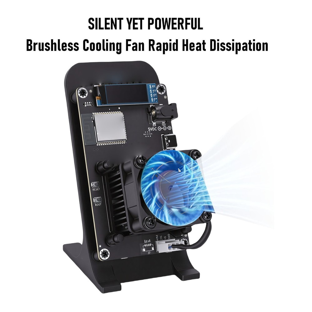 Open Source Bitcoin Miner 1.2TH/s Efficient Mining For Home Use NEW☚