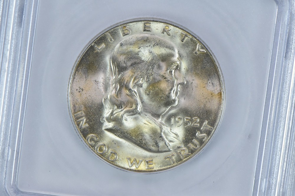 1952-S Franklin Half Dollar MS65 ICG