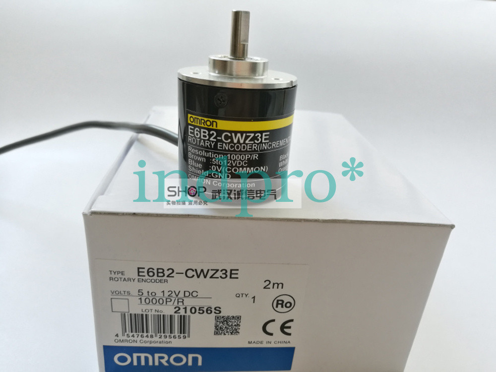 The new E6B2-CWZ3E is suitable for 1000P/R servo encoder E6B2CWZ3E