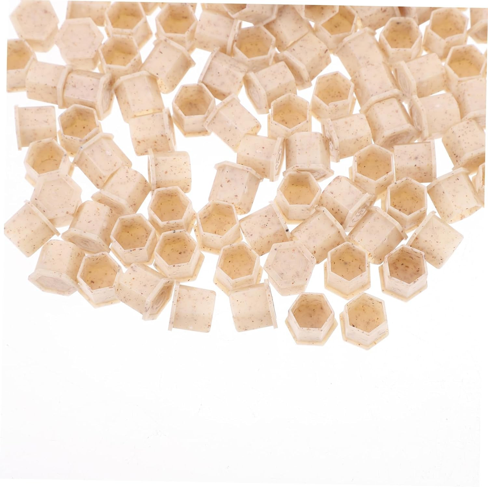 Biodegradable Tattoo Ink Cups - Small (10mm) & Medium (12mm) - Stable Holders