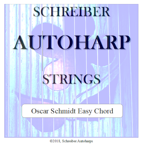 Autoharp String Set for Oscar Schmidt Easy Chord