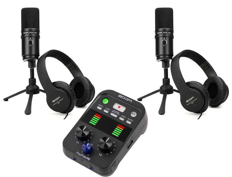 Zoom 2 Person Mobile Podcasting Bundle