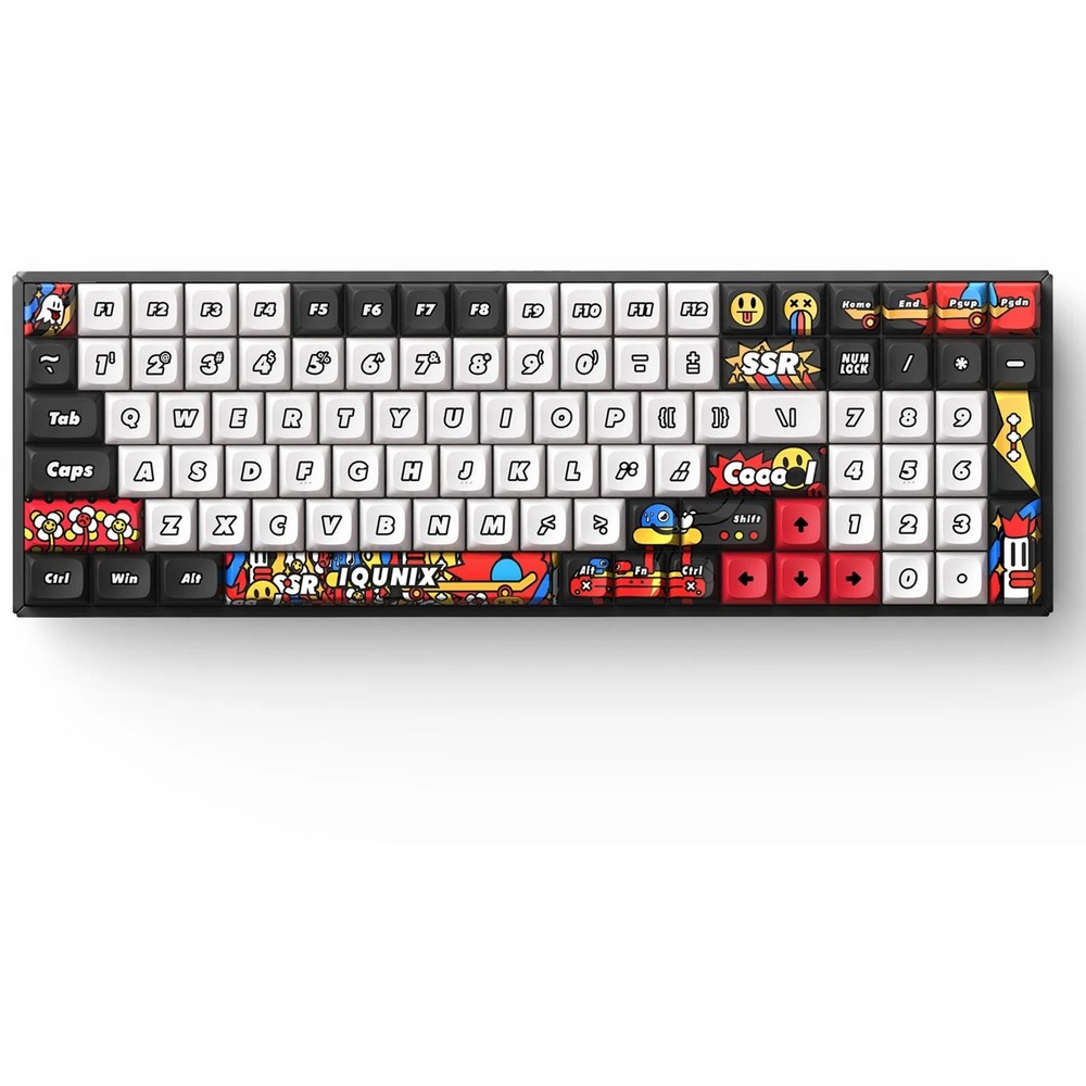 Iqunix F97 Graffiti Diary Wireless Mechanical Keyboard