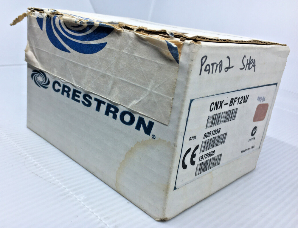 Crestron CNX-BF12W Designer Function Keypad