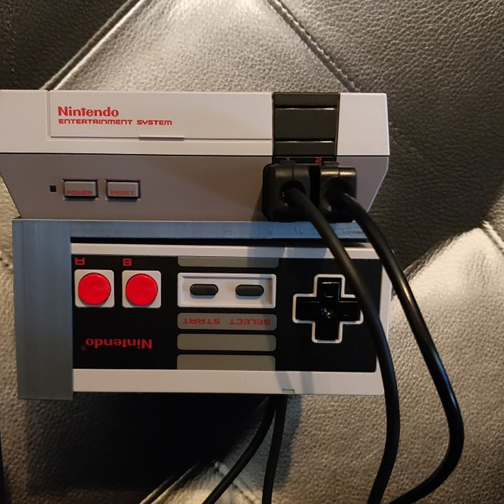 Nintendo NES Classic Edition Mini Wall Mount Shelf Mountable Display Stand Case