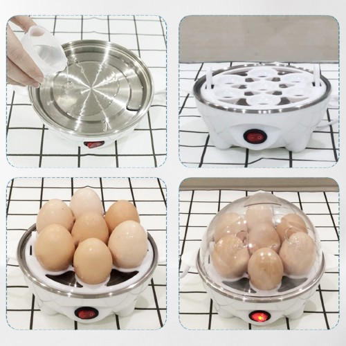 electric egg cooker boiler 7 Automatic Shut Off Multi-Function Custard Breakfast