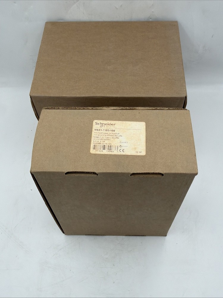 SCHNEIDER MS51-7103-100 PROPORTIONAL ACTUATOR SPRING RETURN